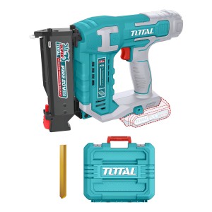 Clavadora Inalámbrica Total Para Madera, Fondos, Enchapados - Con 3600 Clavos Sin Cabeza De 25mm Y Maletín - No Incluye Batería Ni Cargador - Tcbnli3603