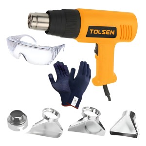 Pistola De Aire Caliente Tolsen 1000w-2000w 300 L/350°c 500l