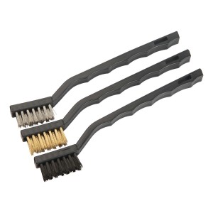 Set Mini Escobillas De Acero 3 Piezas 180 Mm - Tolsen