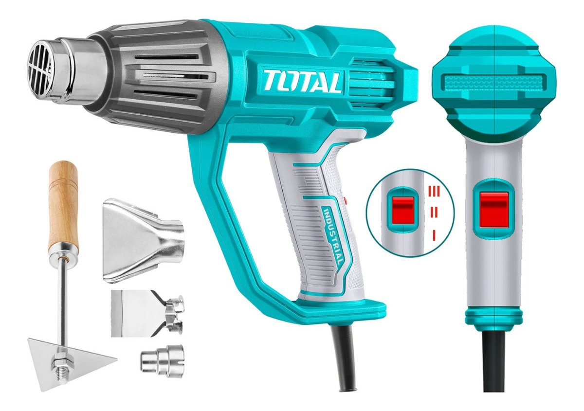 Pistola De Calor Total 2000w 350° - 550° Supercenter