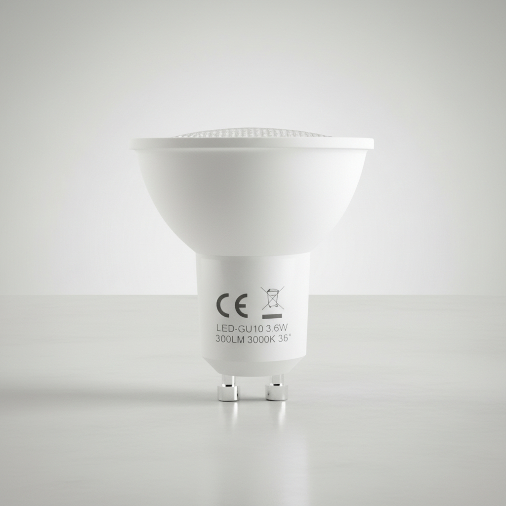 Lámpara Led Dicroica Gu-10 6w 400lm Luz Fría -supercenter- - Imagen 2