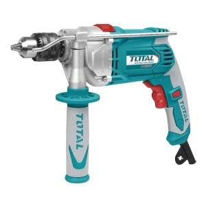 Taladro Percutor Total 1010w Industrial - Mandril 13mm, 2800rpm - Tg111136 Turquesa 50 Hz/60 Hz