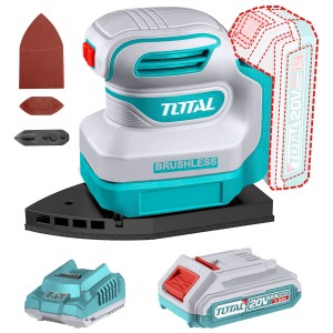 Lijadora Orbital Delta Inalámbrica Total 20v Industrial