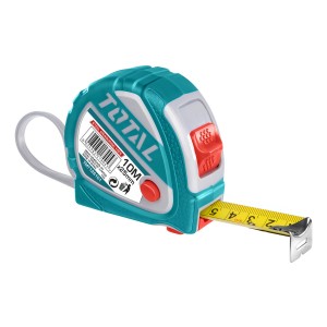 Cinta Métrica Total Largo 10 Metros, Ancho 25mm - Centímetros Y Pulgadas - Tmt126101