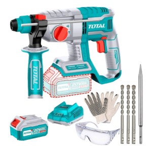 Rotomartillo Sds Plus Inalámbrico 20v Batería 4.0ah 1100rpm