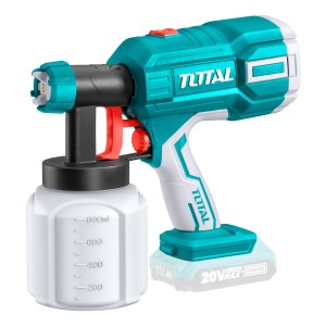 Equipo/pistola Para Pintura Inalámbrica Total - Flujo 600ml P/min, Capacidad 800ml, 40din-s - No Incluye Batería Ni Cargador - Tsgli2001