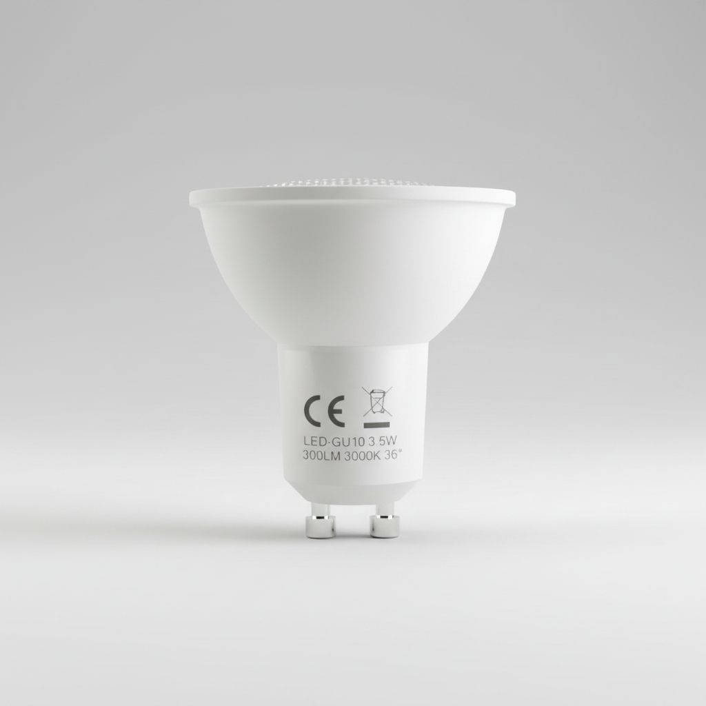 Lámpara Led Dicroica Gu-10 6w 400lm Luz Fría -supercenter- - Imagen 3