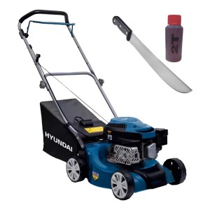 Cortacesped Nafta 3hp 66cc Con Recolector Hyundai -sc-