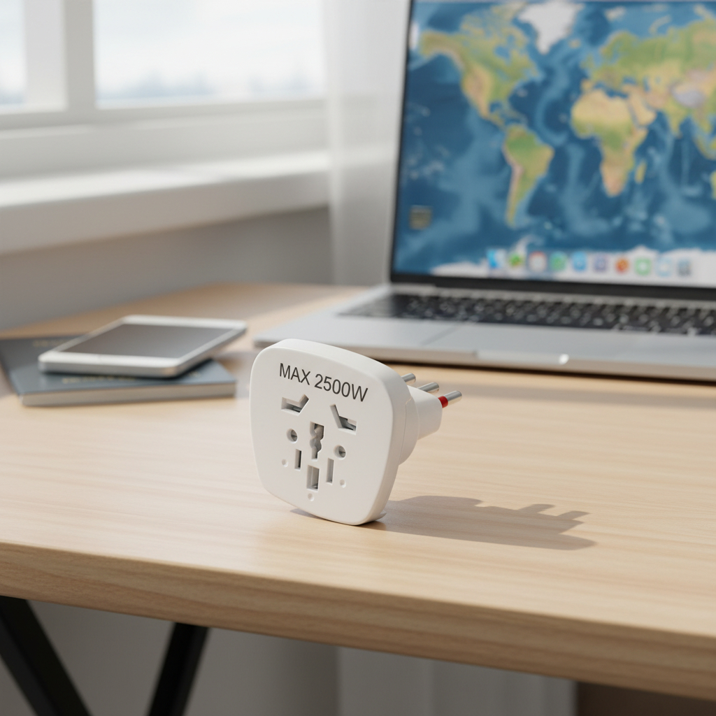 Adaptador 3 En LĂnea Multiformato Blanco Vivion Pack X6 -sc- - Imagen 3