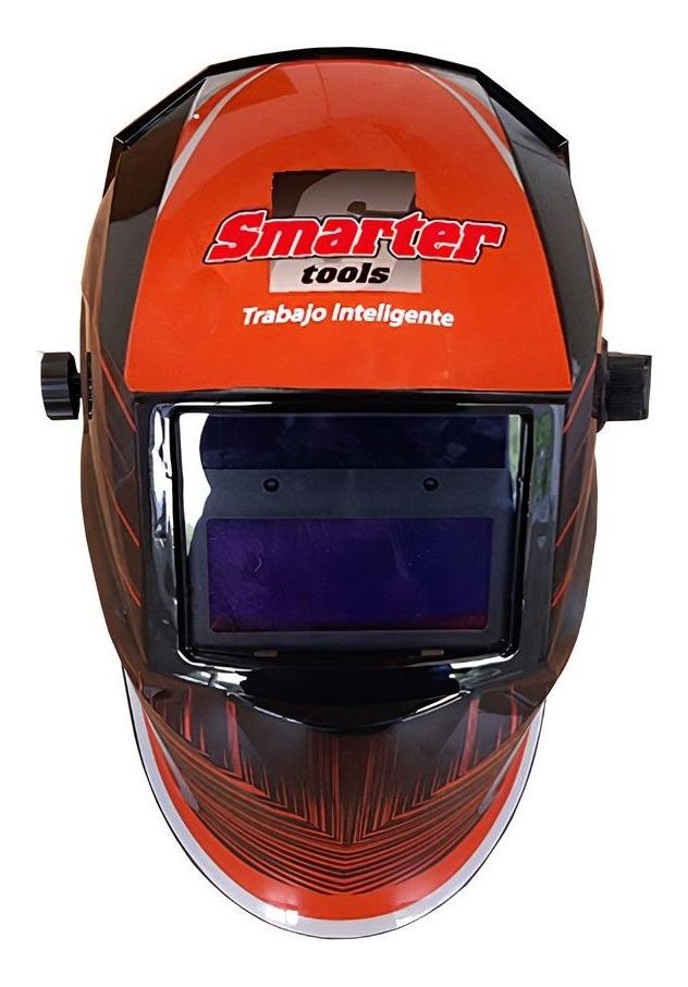 Máscara Electrónica Naranja Din 9-13 P/mma-mig-tig Smarter - Imagen 2