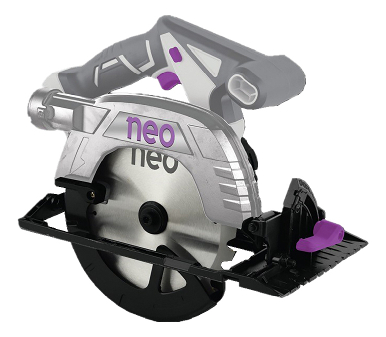 Sierra Circular Brushless 185mm 20v Neo Plateado