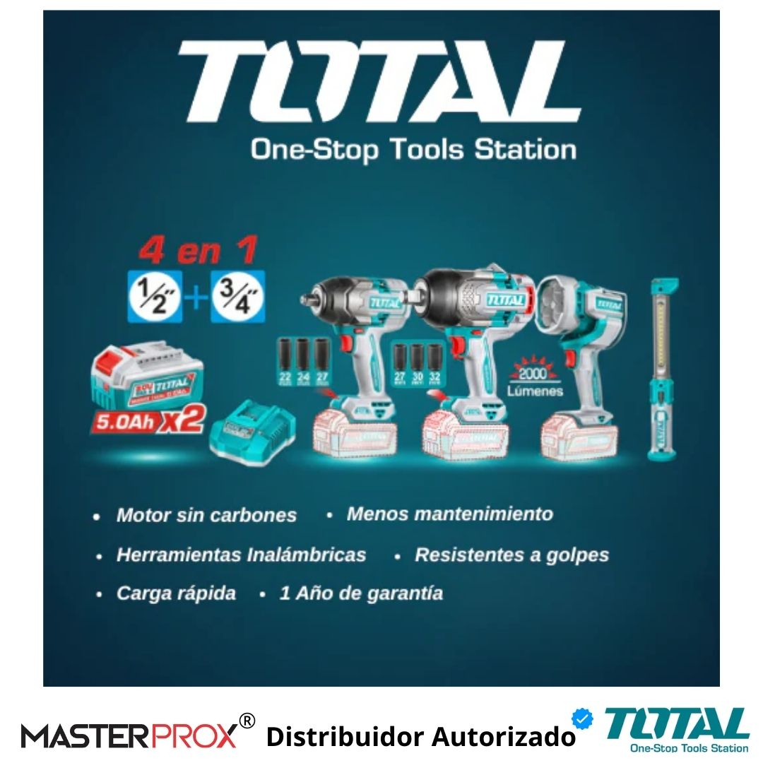 Kit Llaves De Impacto 1350nm + 850nm + Lamparas Tosli250782 - Imagen 4