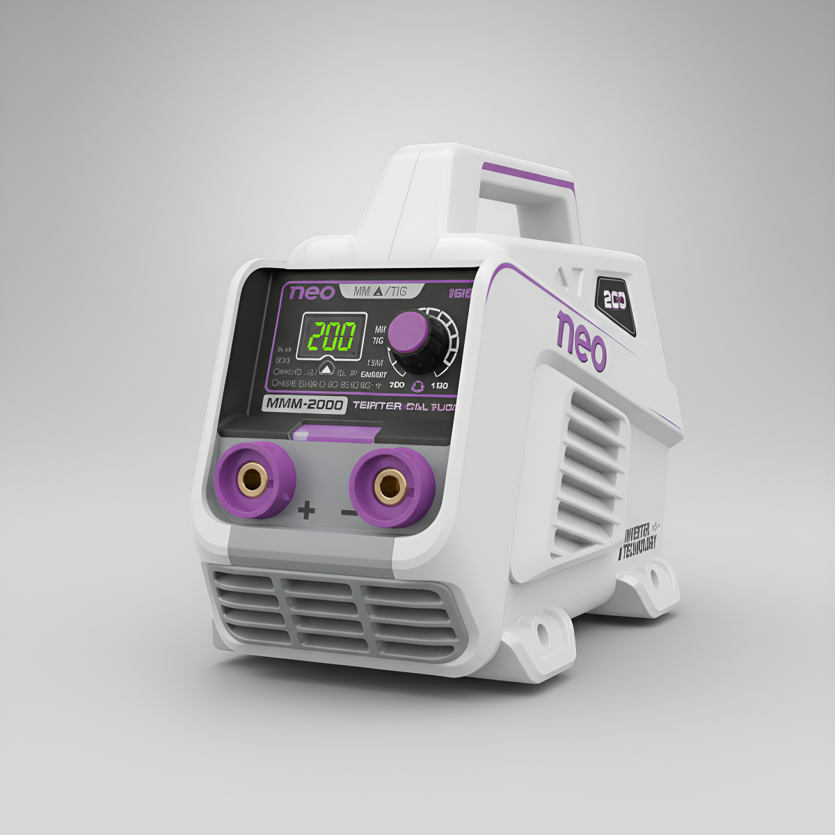 Soldadora Inverter Neo Ie9200/3/220 Color Blanco - Imagen 2