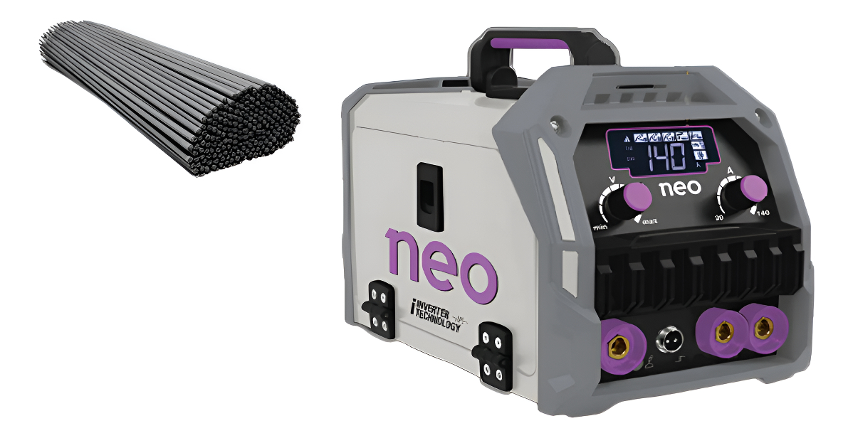 Soldadora Mig Flux Inverter Mma Tig 140a Neo Imet 9140/220