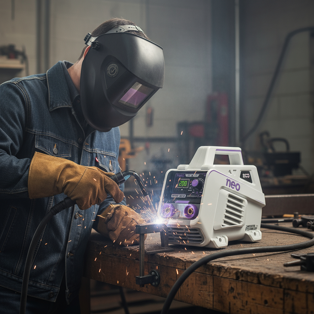 Soldadora Inverter Neo Ie9200/3/220 Color Blanco - Imagen 4