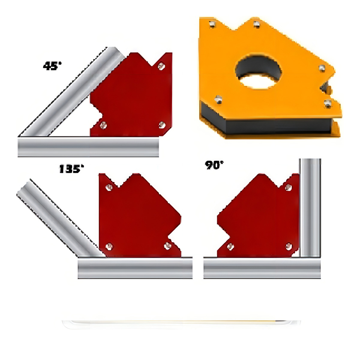 Escuadra Magnetica Para Soldadura 76 Mm 11 Kg Tolsen 44910 - Imagen 3