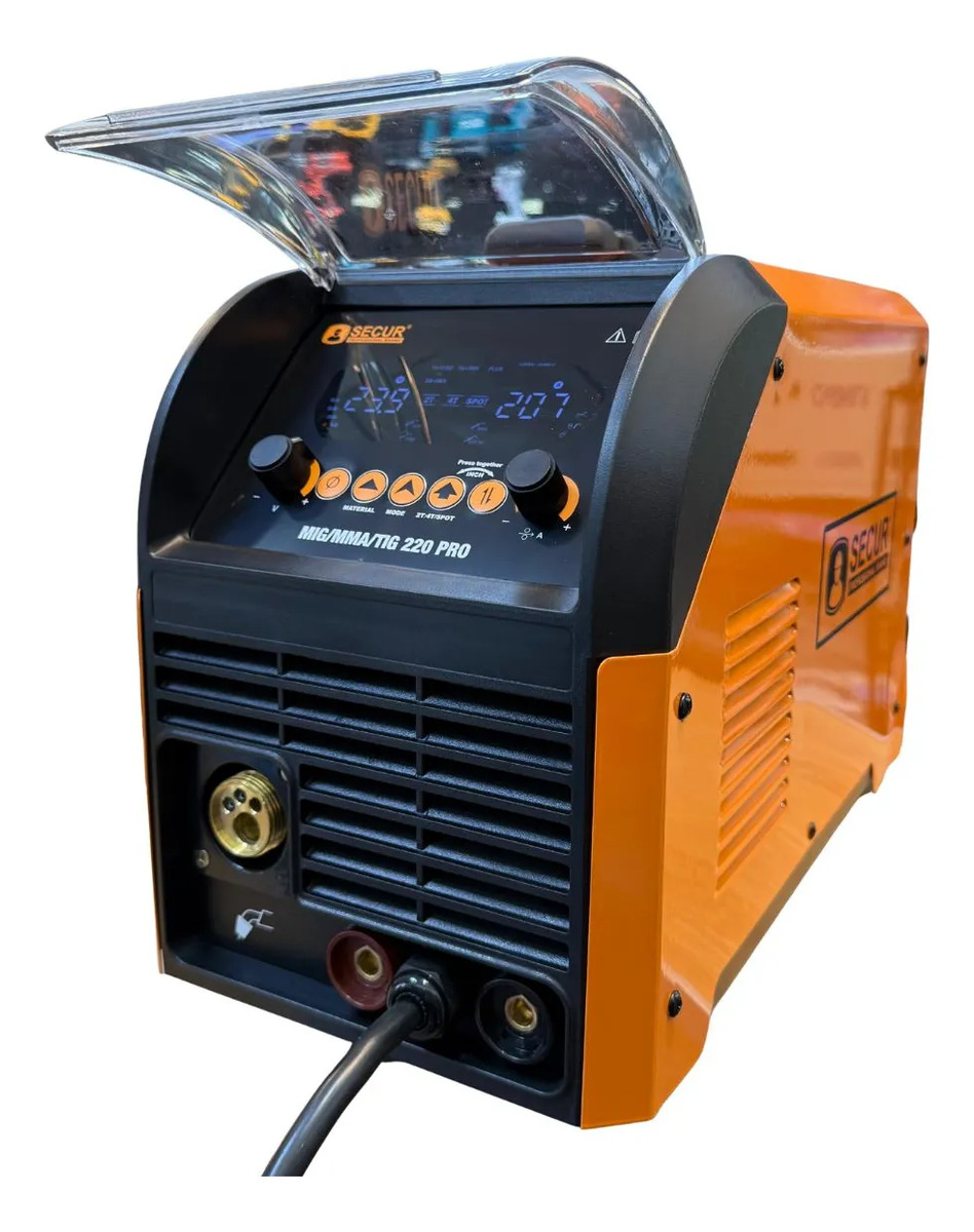 Soldadora Inverter 4 En 1 Mig/mma/tig 220a Secur Roraima - Imagen 4