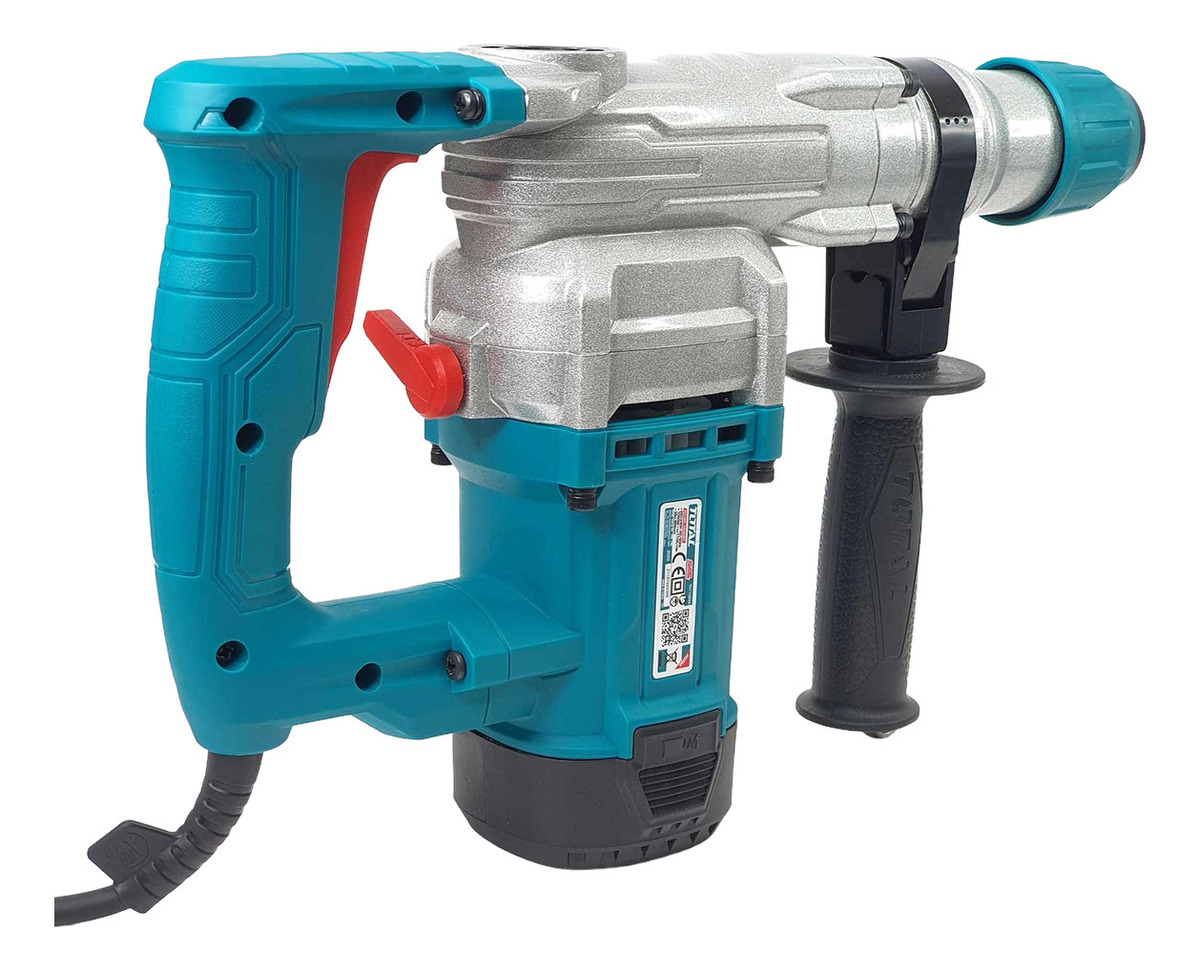 Rotomartillo Total 1050w Industrial, 4.5 J, Encastre Sds Plus - Incluye MaletÃn Y Accesorios - Th110266 Turquesa 50/60hz - Imagen 3