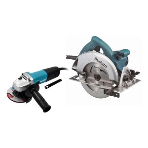 Kit Makita Sierra Circular 7.1/4 1800w Amoladora 115mm 840w