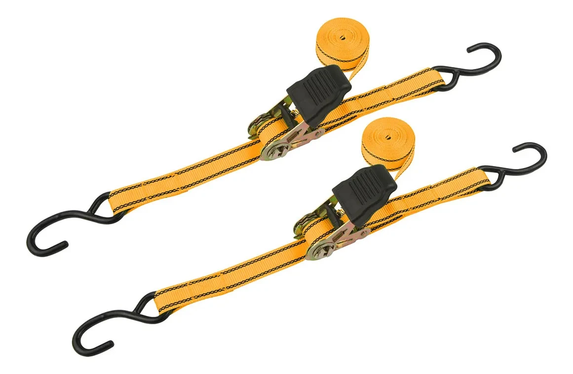 Sistema De Amarre Tolsen Con Catraca 25mmx5m 2 Pc