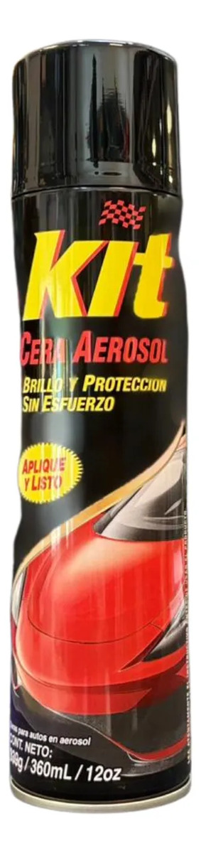 Kit Cera En Aerosol Acabado Brillante Para Auto 339g - Imagen 3