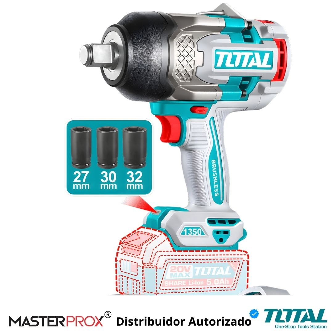 Kit Llaves De Impacto 1350nm + 850nm + Lamparas Tosli250782 - Imagen 8