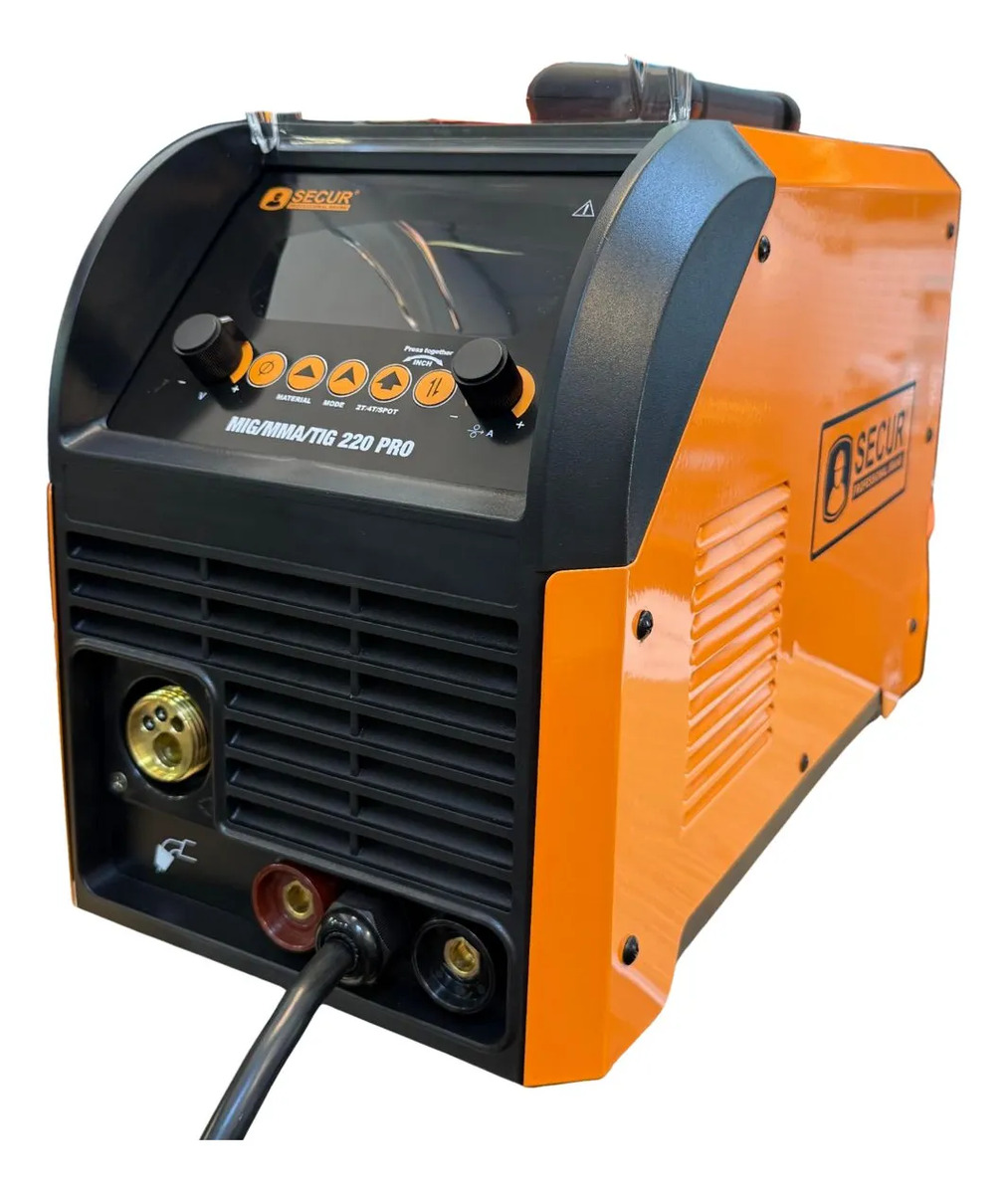 Soldadora Inverter 4 En 1 Mig/mma/tig 220a Secur Roraima - Imagen 6