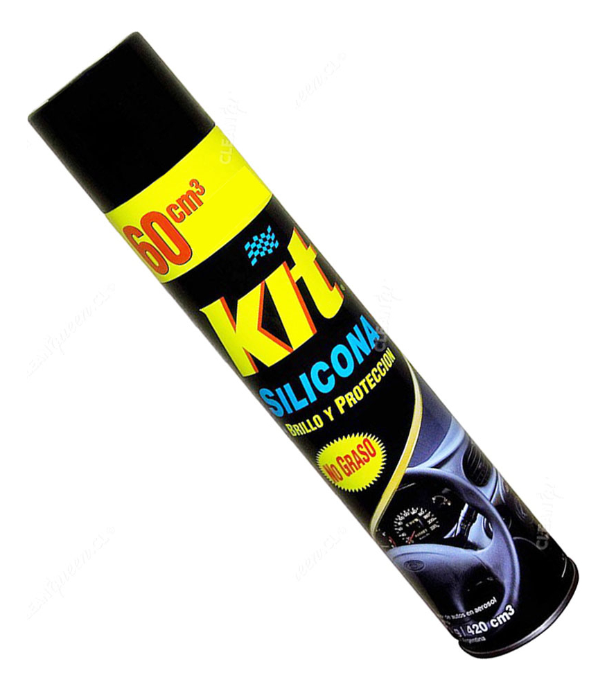 Silicona Automóvil Kit Aerosol 420 Cc Color Transparente