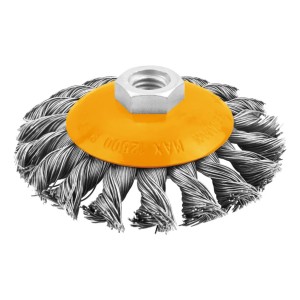 Cepillo Conico Torneado 100mm Tolsen