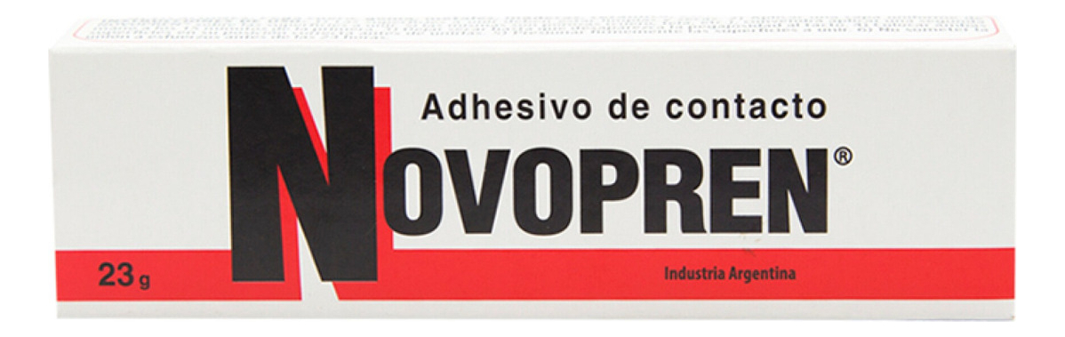 Adhesivo De Contacto Novopren 90gr Para Cuero Tela Y Madera Impermeable