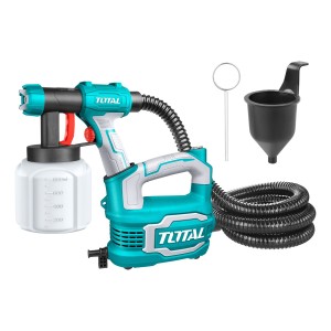 Equipo Pistola Para Pintura Total 500w - Flujo 850ml P/min, Capacidad 800ml, 50din-s - Pulverizador Hvlp Industrial - Tt5006 Verde