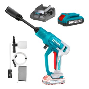 Hidrolavadora Inalámbrica Total 20v Bateria + Guantes+lentes