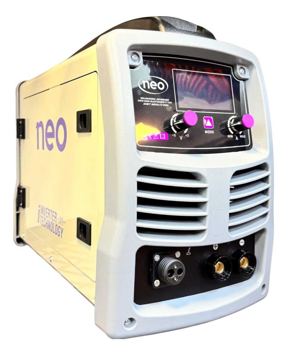Soldadora Neo Combinada Mig Tig Mma 220a Con Tubo