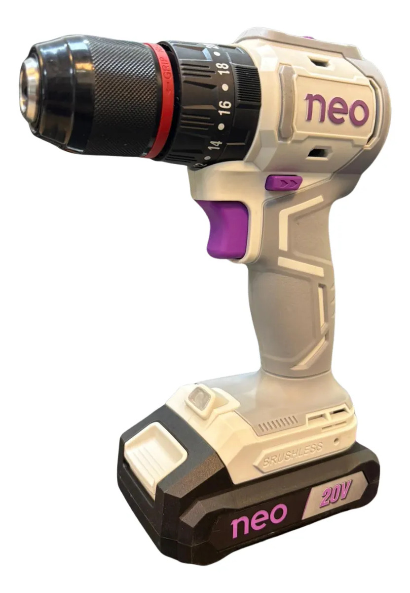 Pack Amoladora Taladro Neo Brushless Bateria Y Cargador - Imagen 2