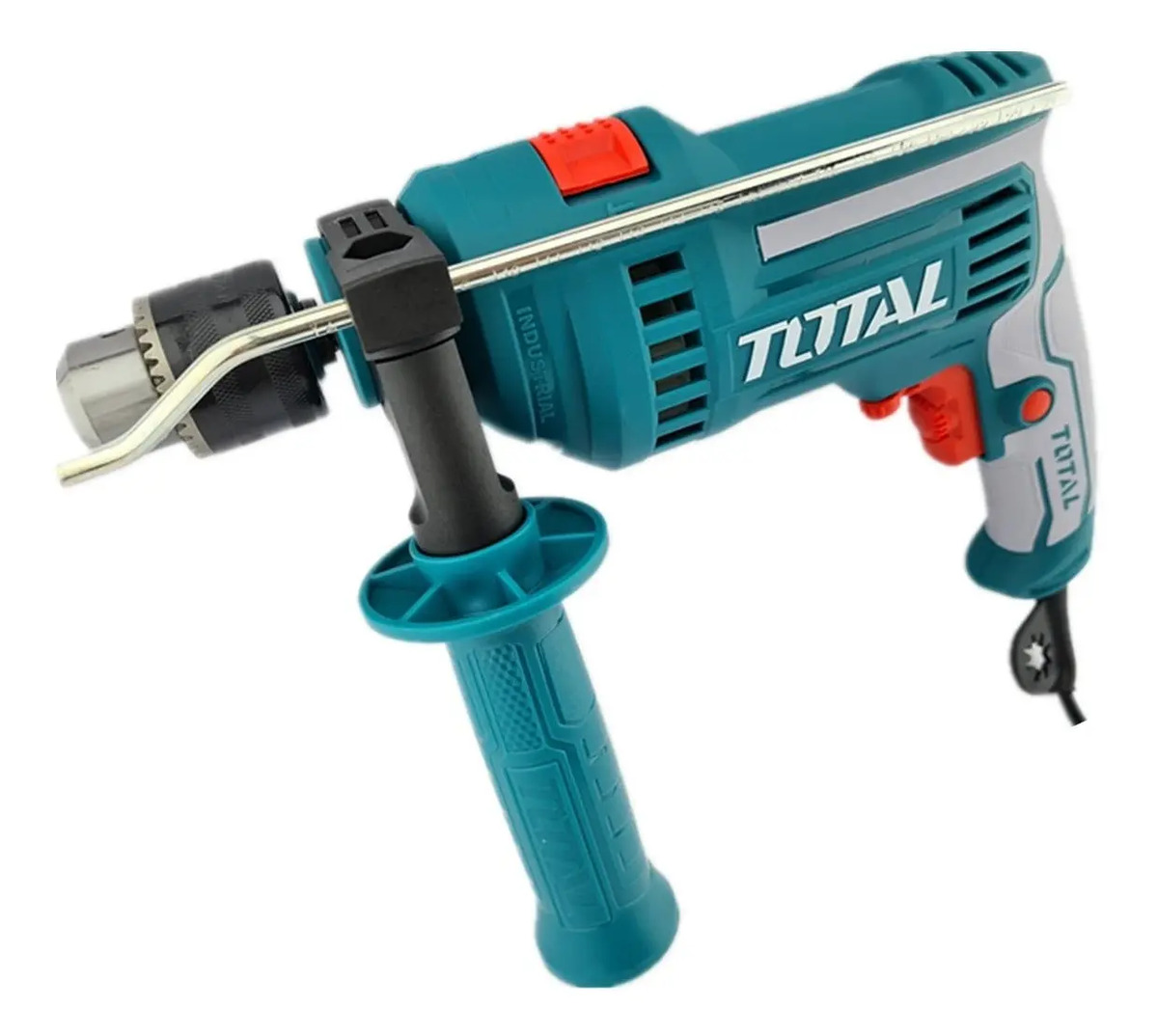 Taladro Percutor Total 810w Mandril 13mm Industrial Color Turquesa Frecuencia 50 Hz 60 Hz 50/60hz - Imagen 2