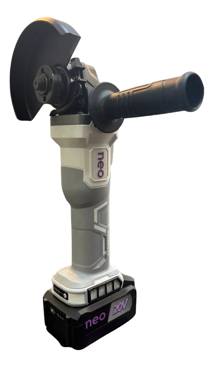 Amoladora A Bateria Neo + Cargador Y Bateria Color Gris - Imagen 2