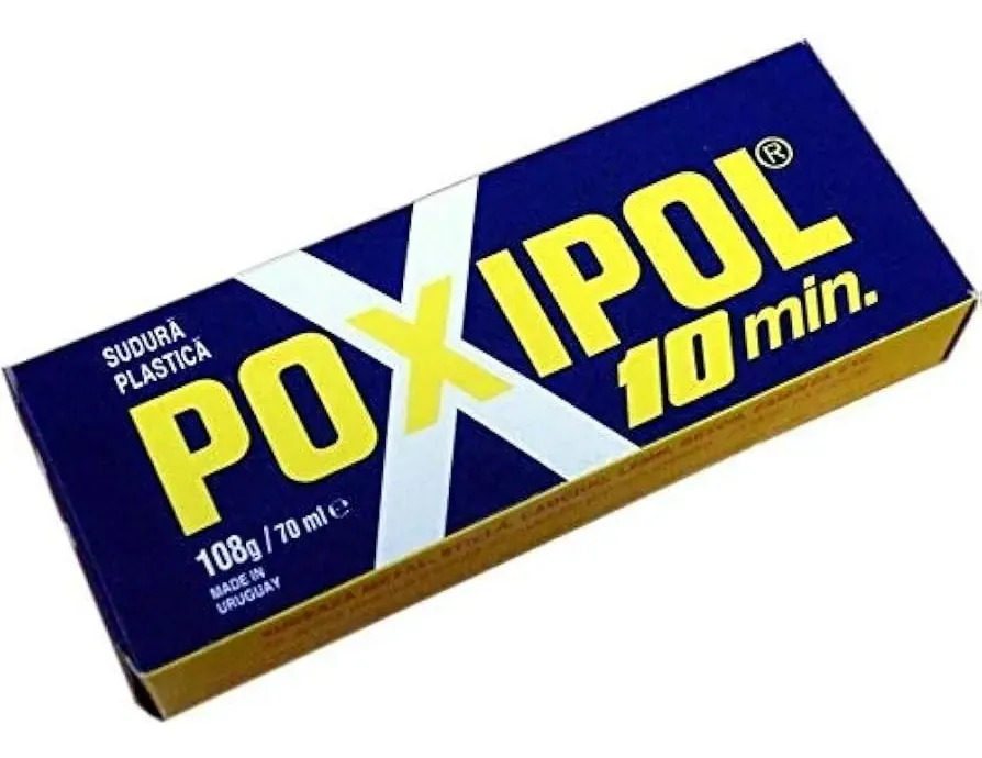 Poxipol Metalico 70 Ml Adhesivo Epoxi Soldadura Plastica - Imagen 2