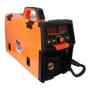 Soldadora Inverter 3 En 1 Smarter Pro Mig-160 Sinérgica Tig Mig Mma 160a Naranja