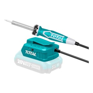 Soldador De Estaño Inalámbrico Total 20v, Lápiz 40w, Calentamiento 3-5 Min - No Incluye Batería Ni Cargador - Tsili2001 Turquesa