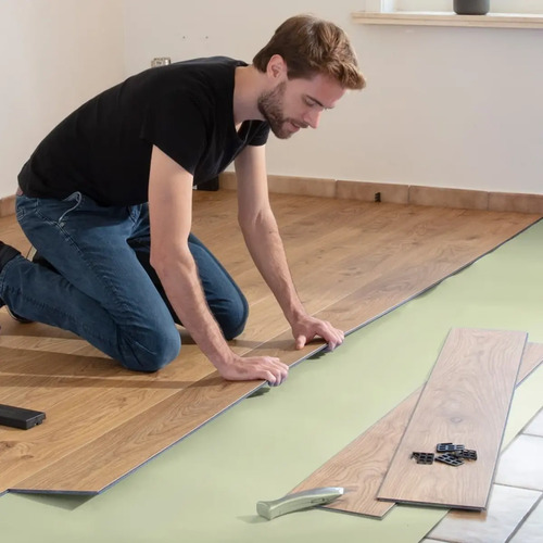 Adhesivo Piso VinĂlico Lata De 4litros Lts Cemento Pegamento - Imagen 8