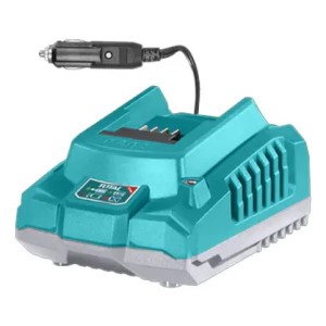 Cargador Intel Para Bateria De 20v Conexión A Vehiculo Total