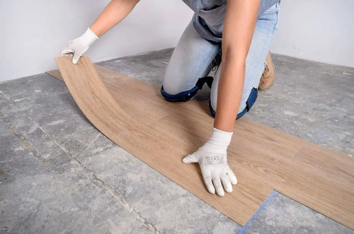 Adhesivo Piso VinĂlico Lata De 4 Litros Lts -supercenteruy- - Imagen 2