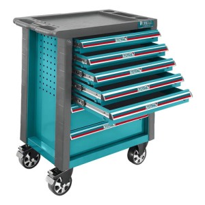 Gabinete Organizador De Herramientas Total Carro 328 Piezas