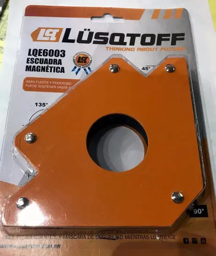 Escuadra Magnetica 5 Para Soldar Lusqtoff - Imagen 2