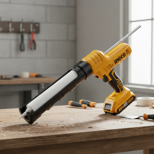 Pistola de Silicona Inalámbrica Ingco 20V para Cartuchos - Imagen 3
