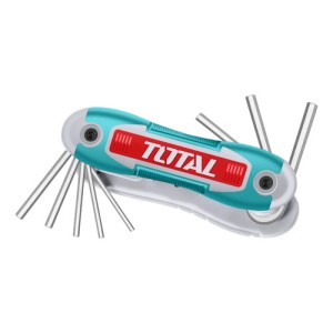 Juego De 8 Llaves Allen Total 2mm 8mm Plegables Tipo Navaja
