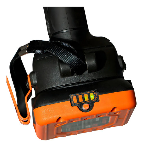 Atornillador De Impacto Lusqtoff 18 V Sin Carbones LIL260-9BK Color Negro - Imagen 2