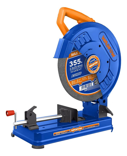 Sierra Sensitiva 14 PuLG 2200w Wadfow Industrial Wcf153551 Color Azul