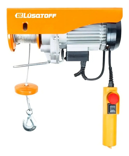 Aparejo Eléctrico Polipasto 100-300kg 6-12m Lusqtoff Cantidad de cuerdas 2 Color Naranja - Imagen 2