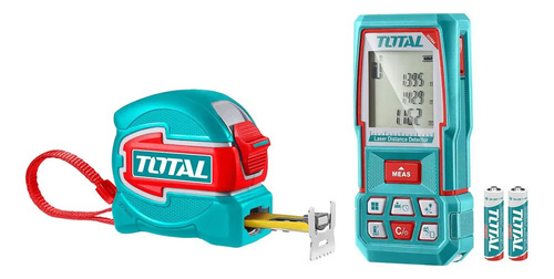 Kit Medición Total Distancia Láser + Cinta Métrica Tos250902